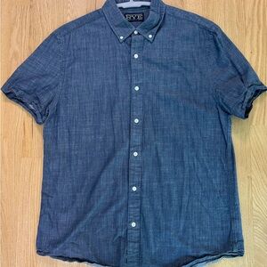 Rye Men's Denim Blue Casual Shirt